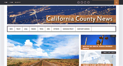 Desktop Screenshot of californiacountynews.org