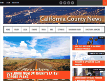 Tablet Screenshot of californiacountynews.org